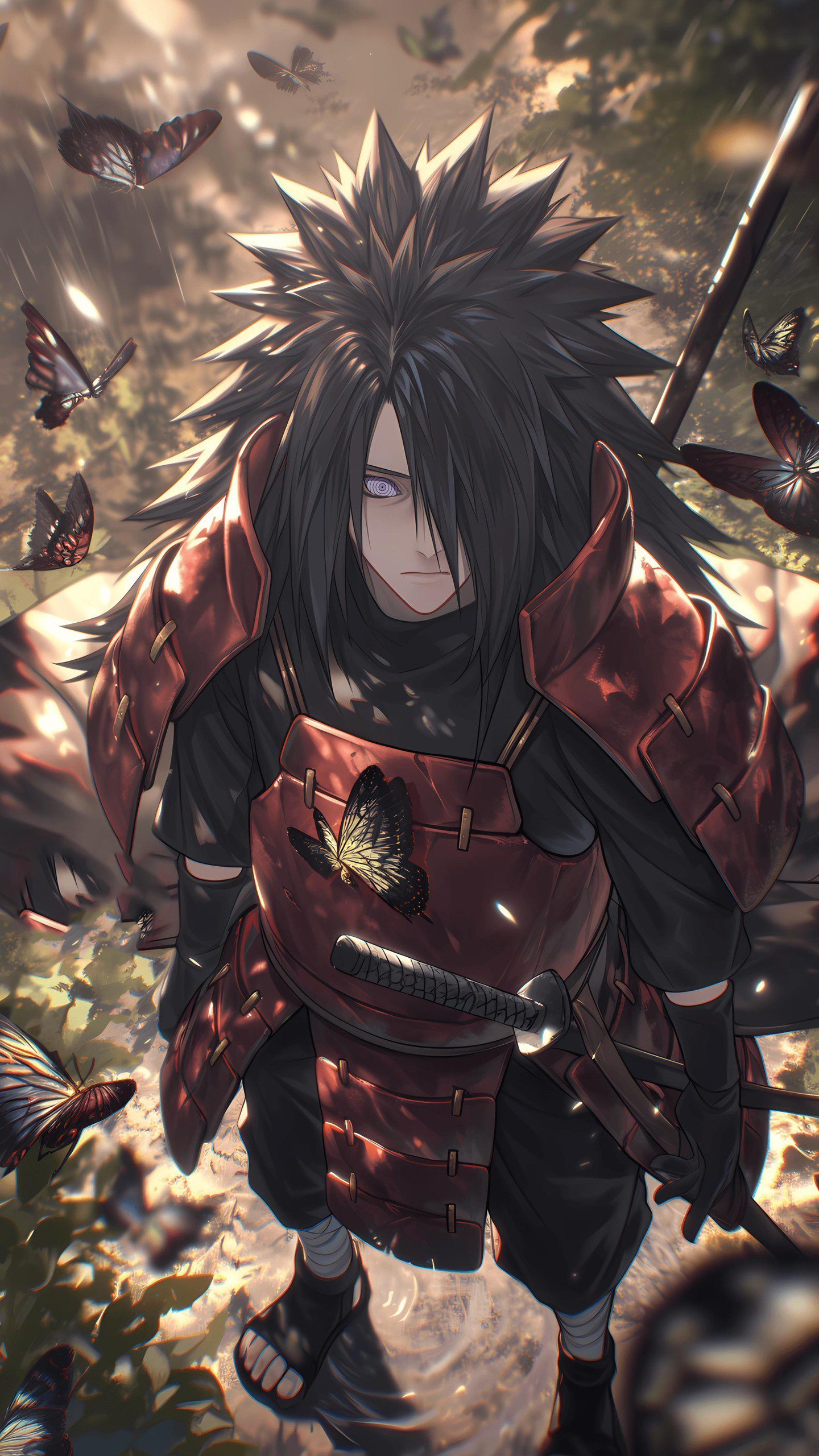 Naruto Anime Wallpaper - Madara Uchiha mobile wallpaper