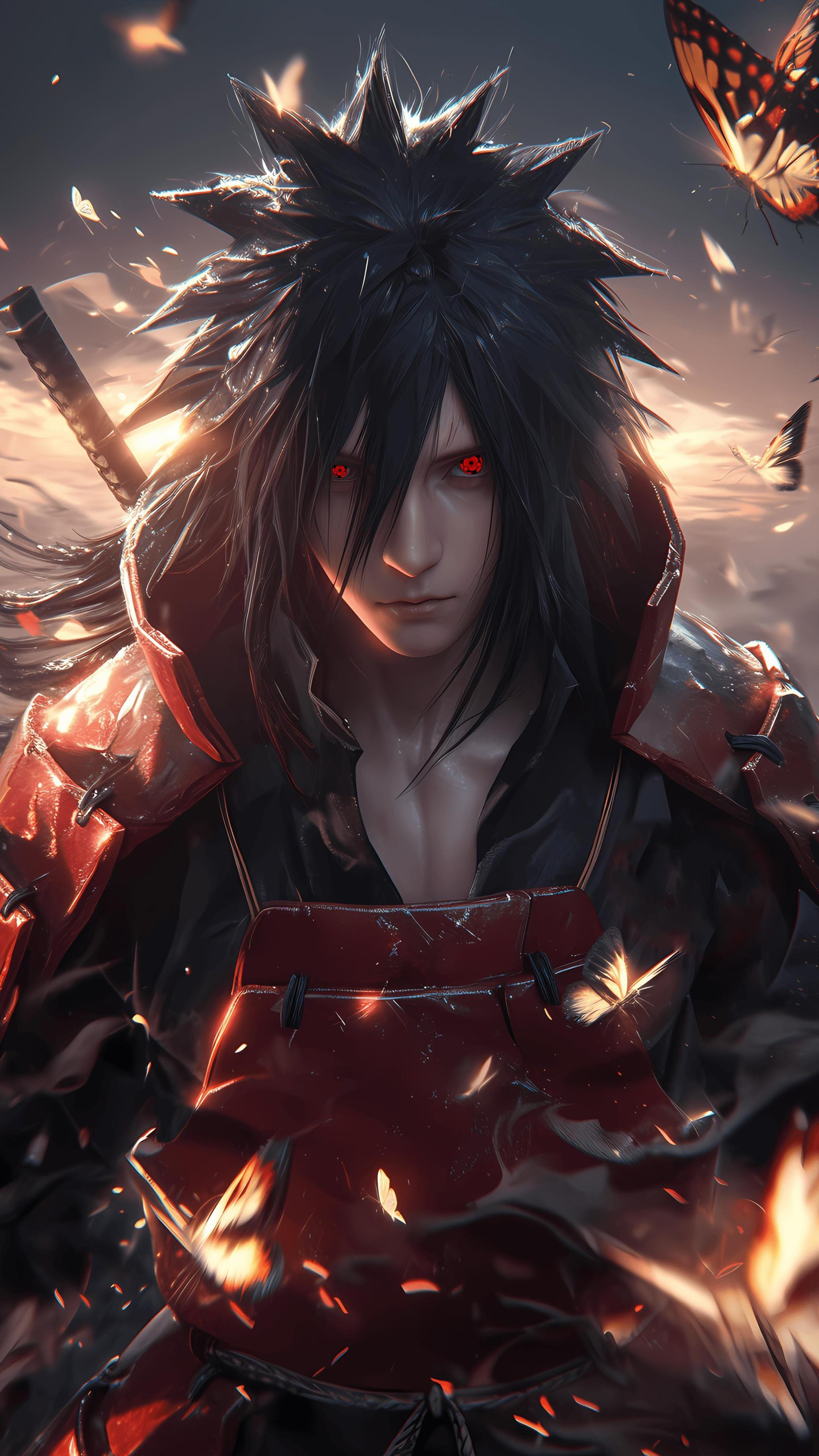 Naruto Anime Wallpaper - Madara Uchiha mobile wallpaper
