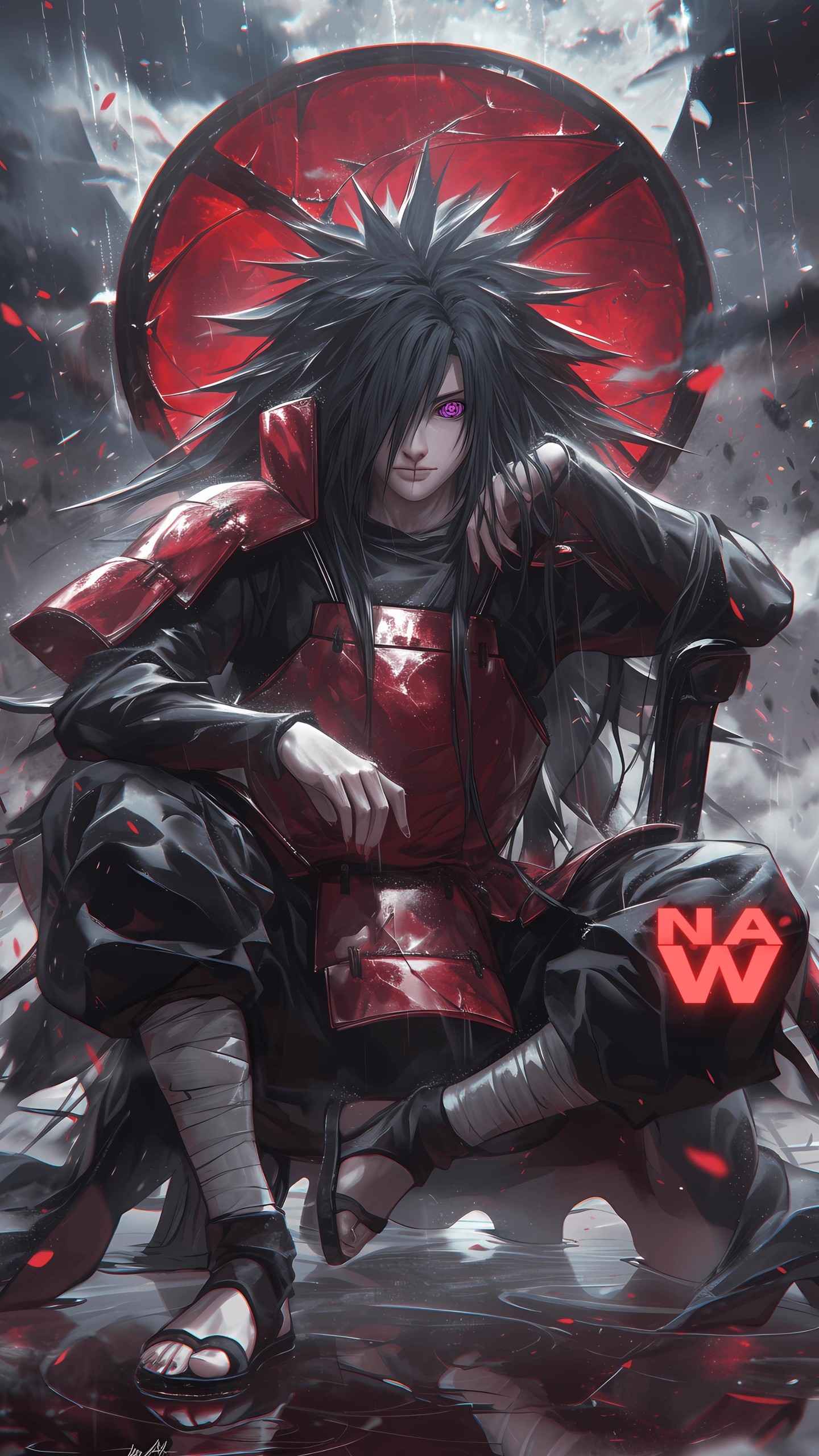 Naruto Anime Wallpaper - Madara Uchiha mobile wallpaper