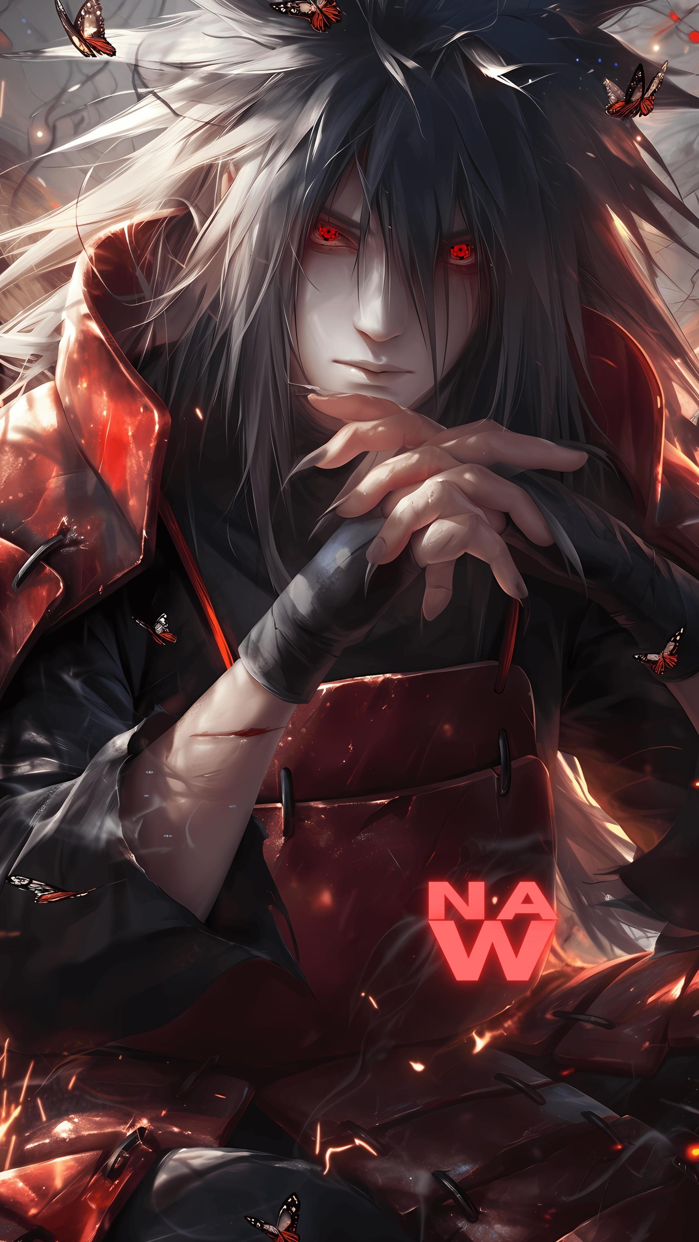 Naruto Anime Wallpaper - Madara Uchiha mobile wallpaper