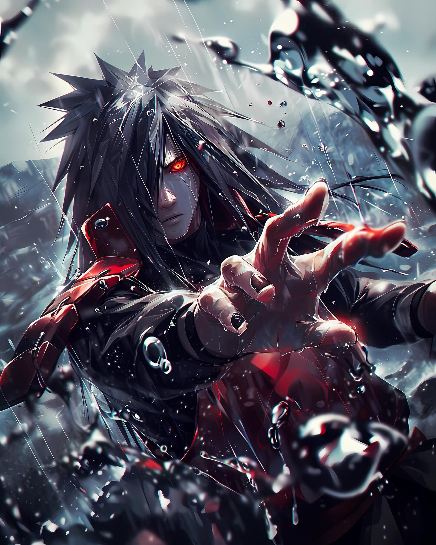 Naruto Anime Wallpaper - Madara Uchiha mobile wallpaper