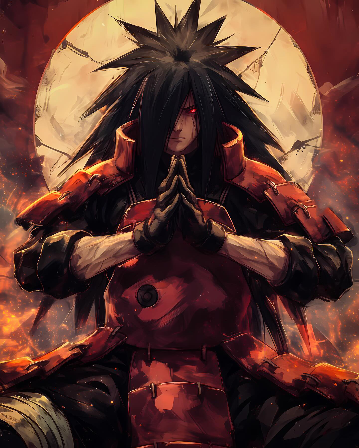 Naruto Anime Wallpaper - Madara Uchiha mobile wallpaper