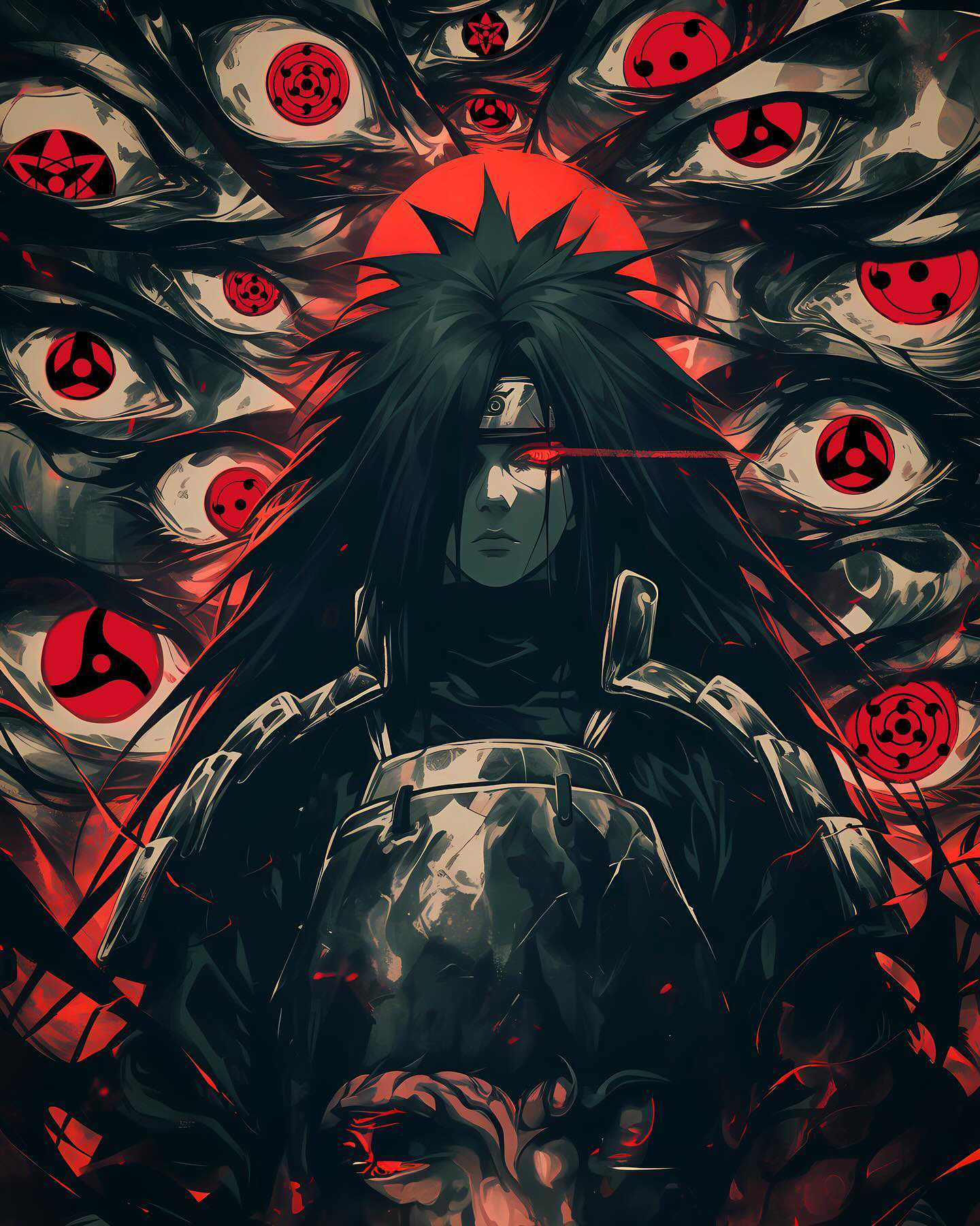 Naruto Anime Wallpaper - Madara Uchiha mobile wallpaper
