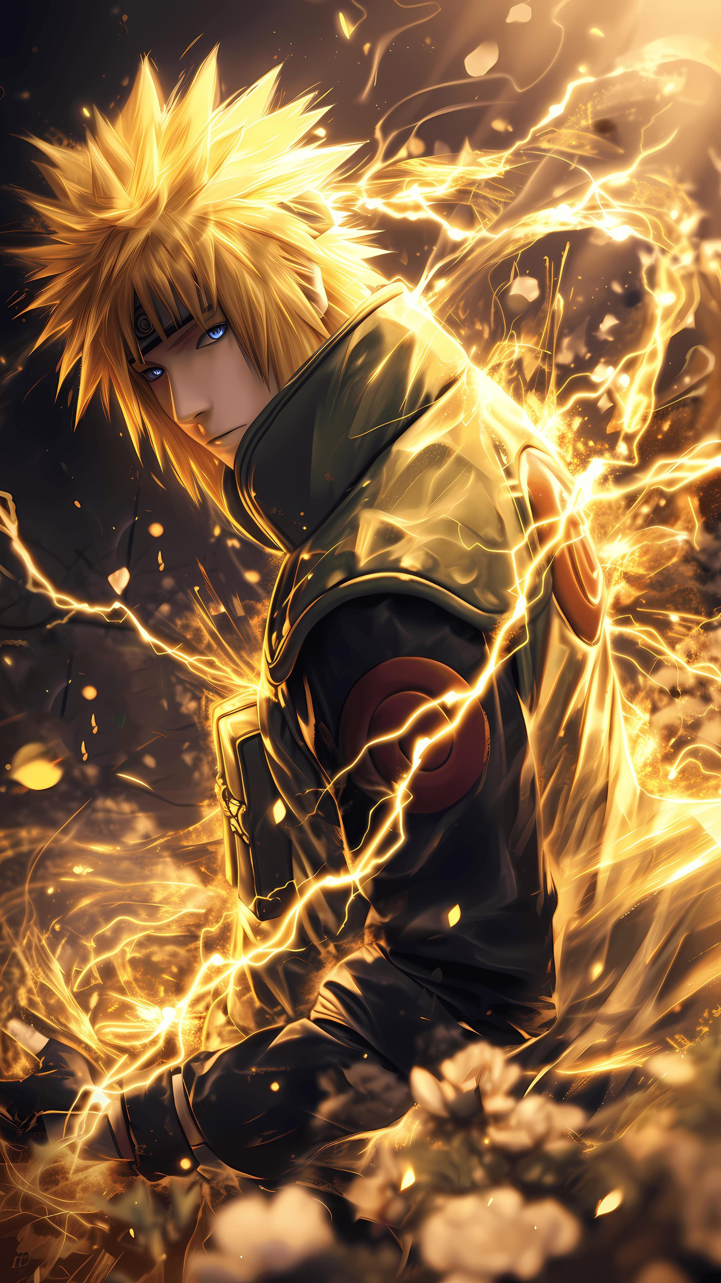 Naruto Anime Wallpaper - Minato Namikaze 手机壁纸