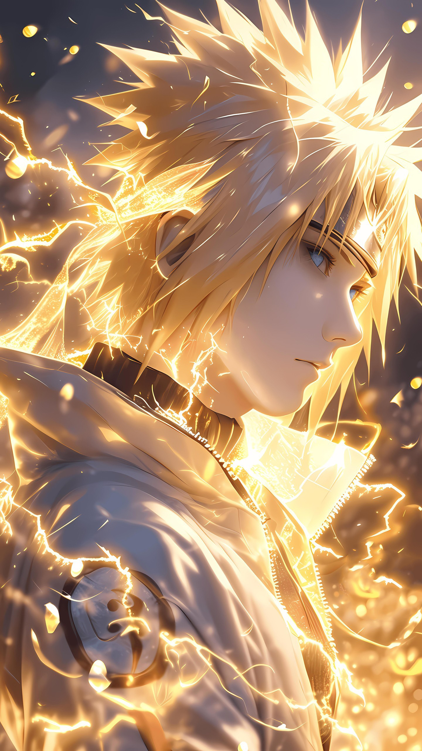 Naruto Anime Wallpaper - Minato Namikaze 手机壁纸