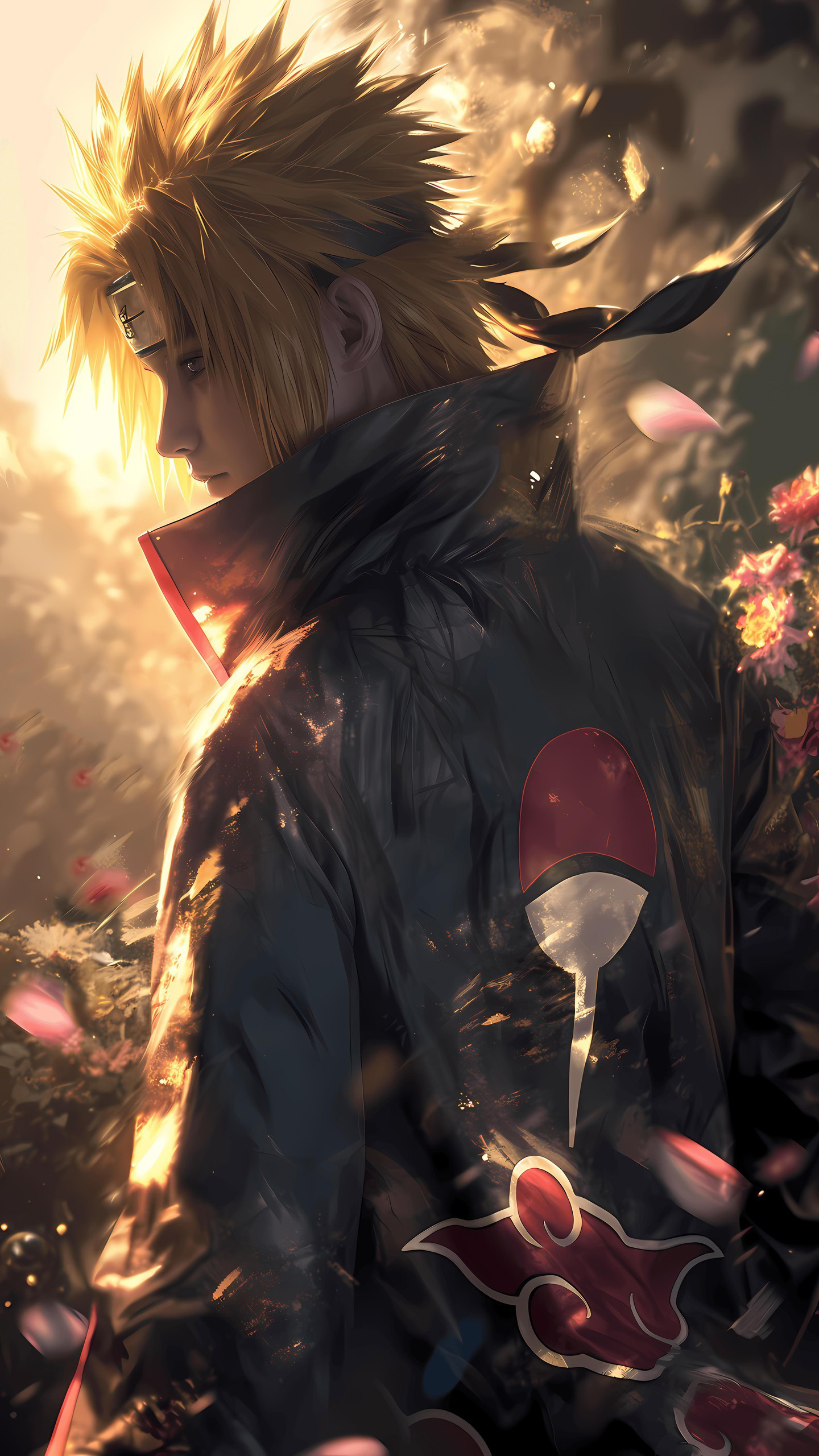 Naruto Anime Wallpaper - Minato Namikaze 手机壁纸