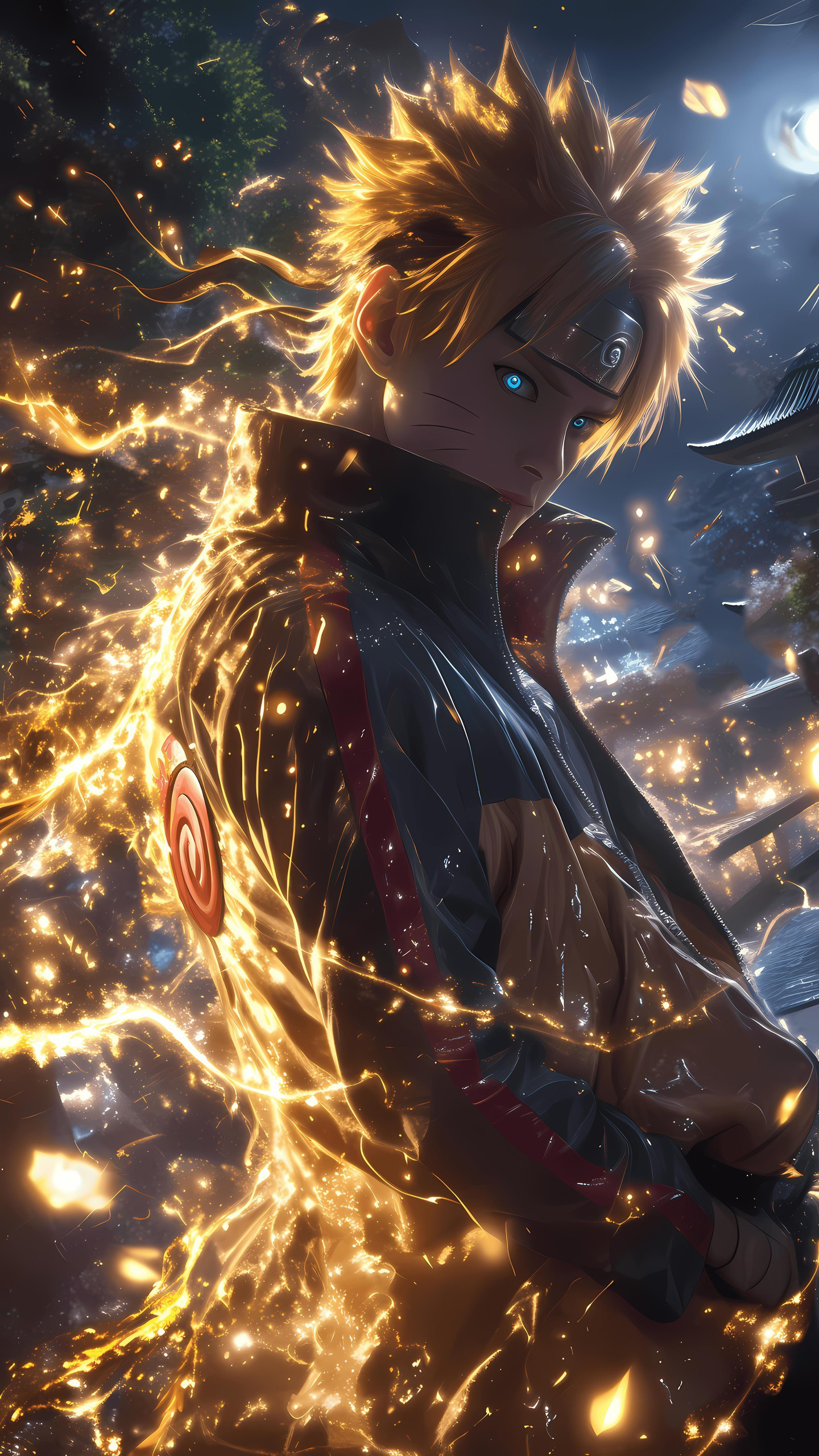 Naruto Anime Wallpaper - Minato Namikaze 手机壁纸