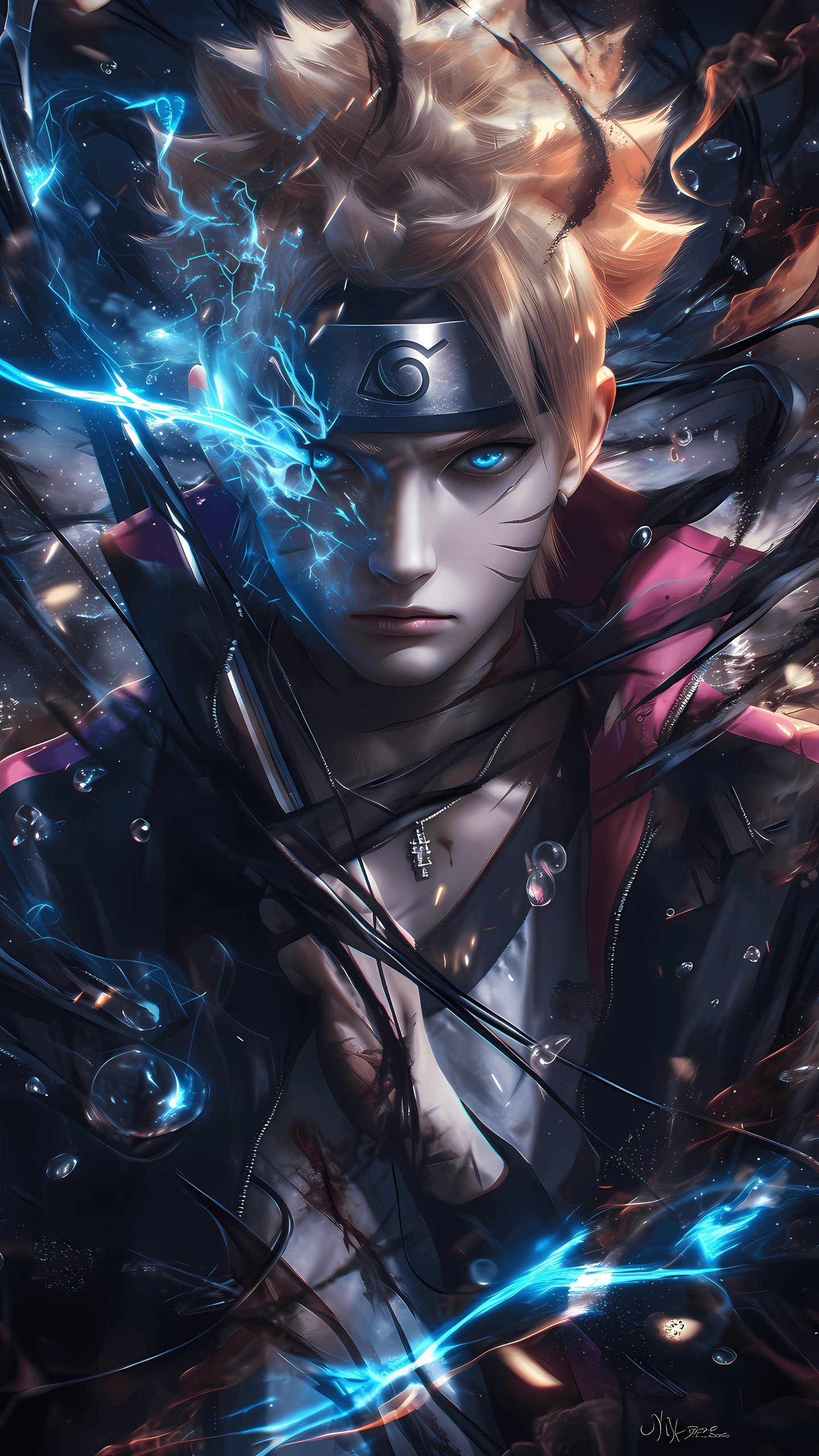 Naruto Anime Wallpaper - Minato Namikaze 手机壁纸