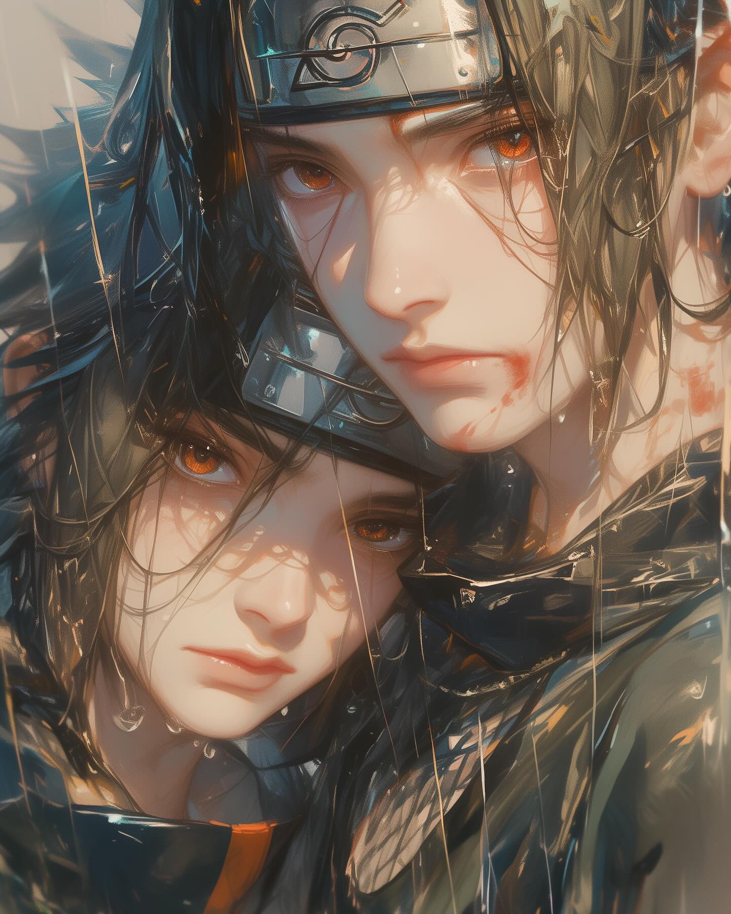 Naruto Anime Wallpaper - Naruto And Sasuke mobile wallpaper