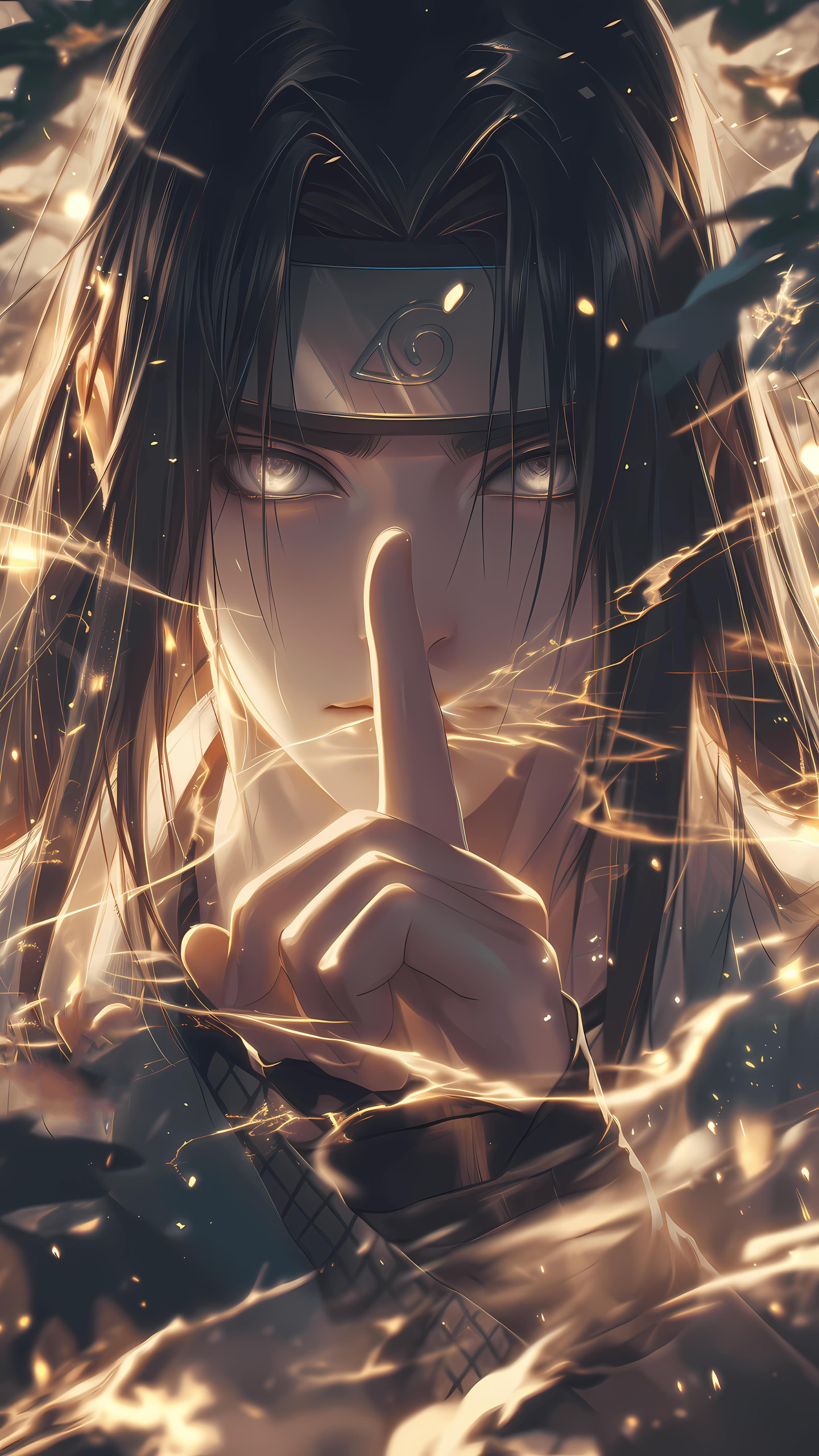 Naruto Anime Wallpaper - Neji Hyuga 手機桌布