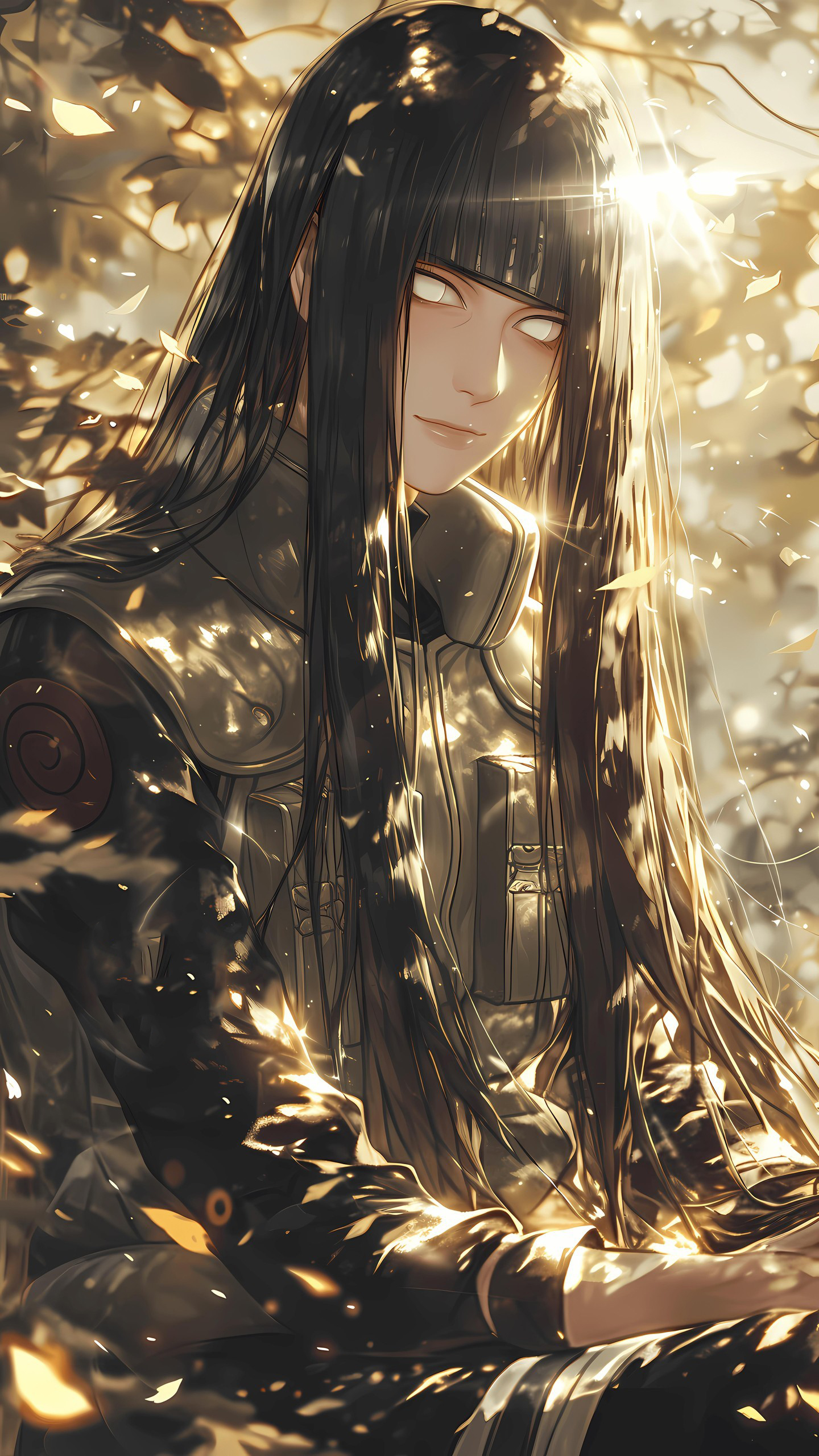 Naruto Anime Wallpaper - Neji Hyuga 手機桌布