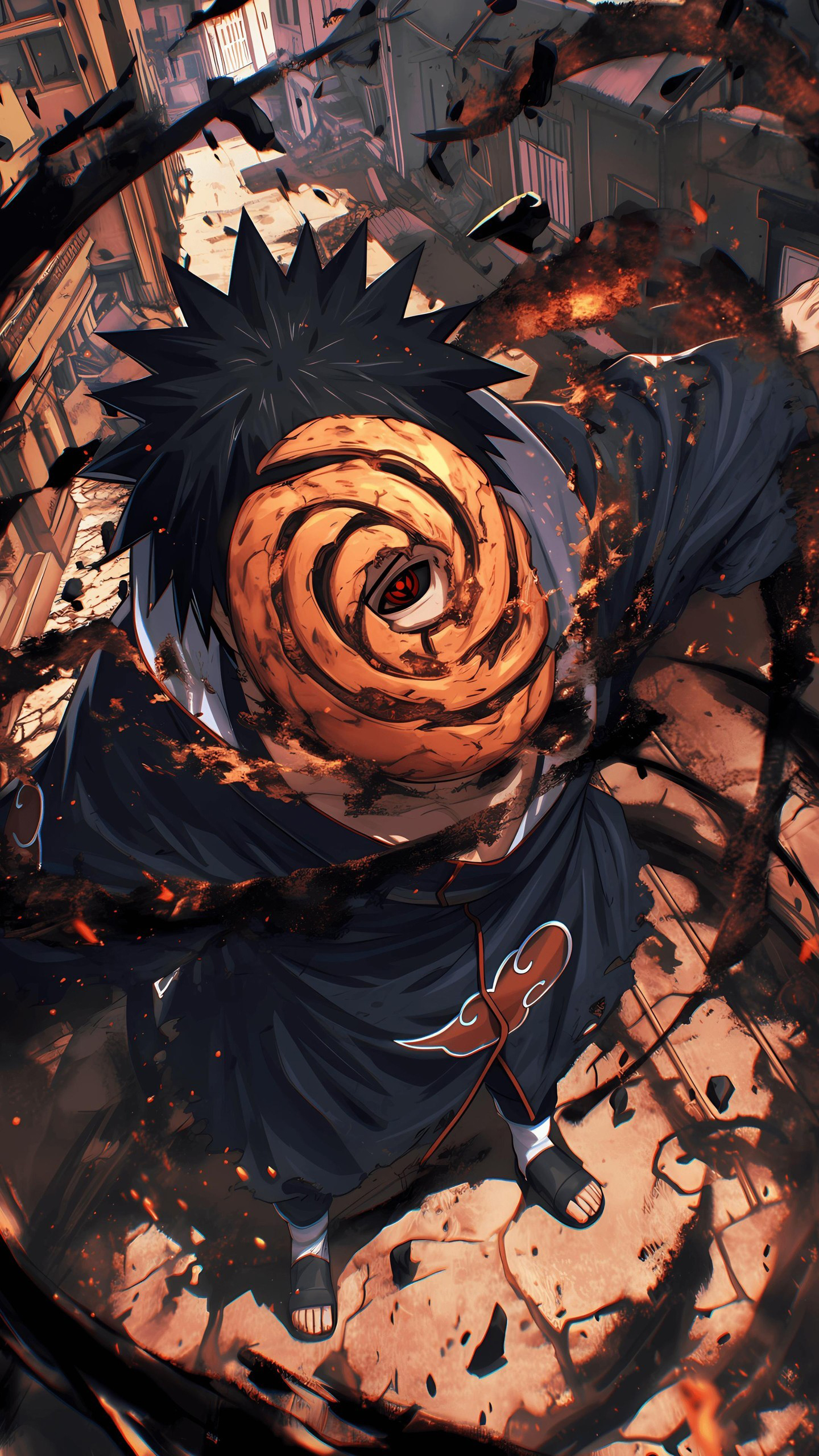 Naruto Anime Wallpaper - Obito Uchiha fondo móvil