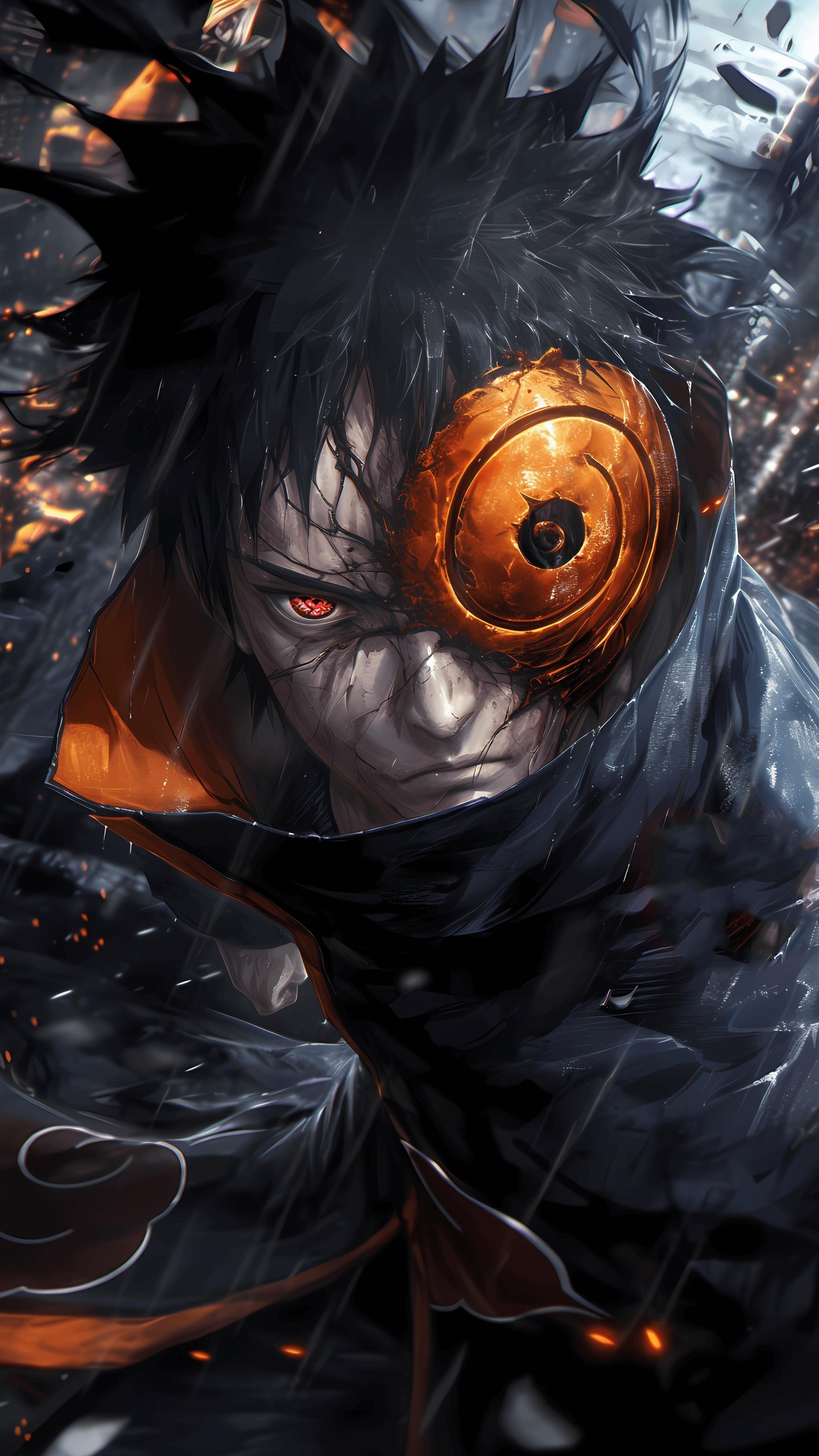 Naruto Anime Wallpaper - Obito Uchiha fondo móvil