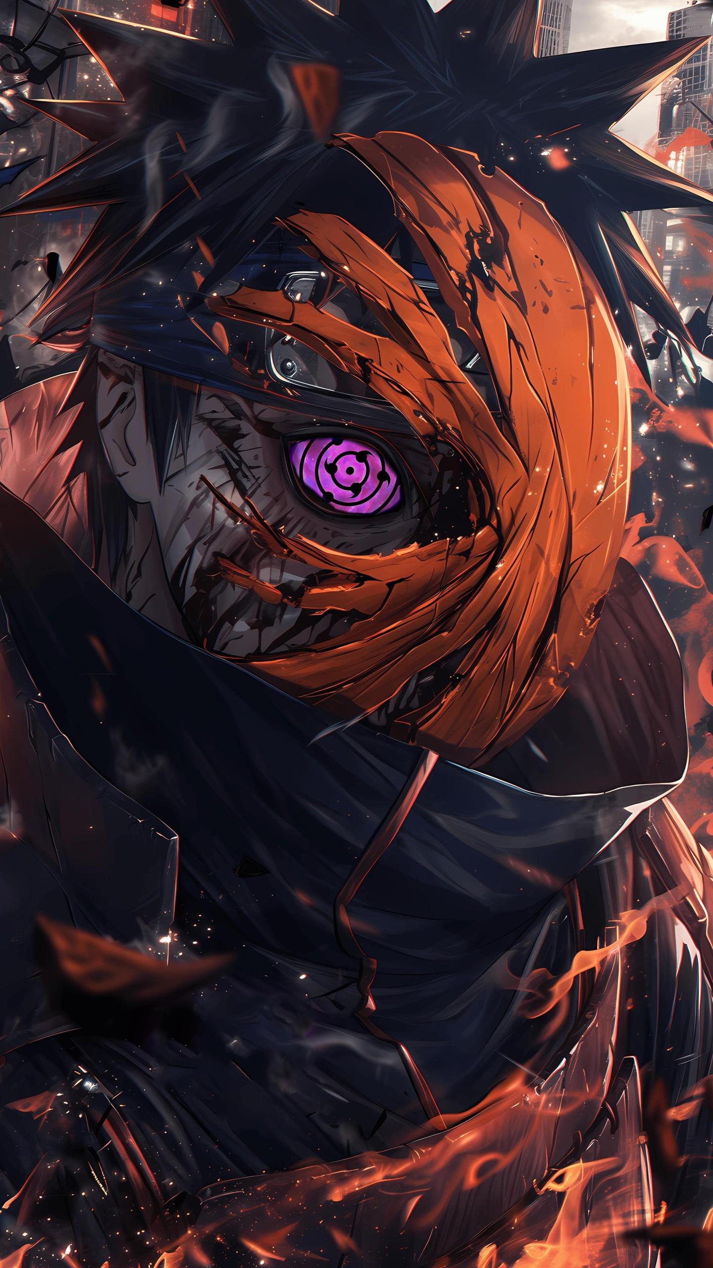 Naruto Anime Wallpaper - Obito Uchiha fondo móvil