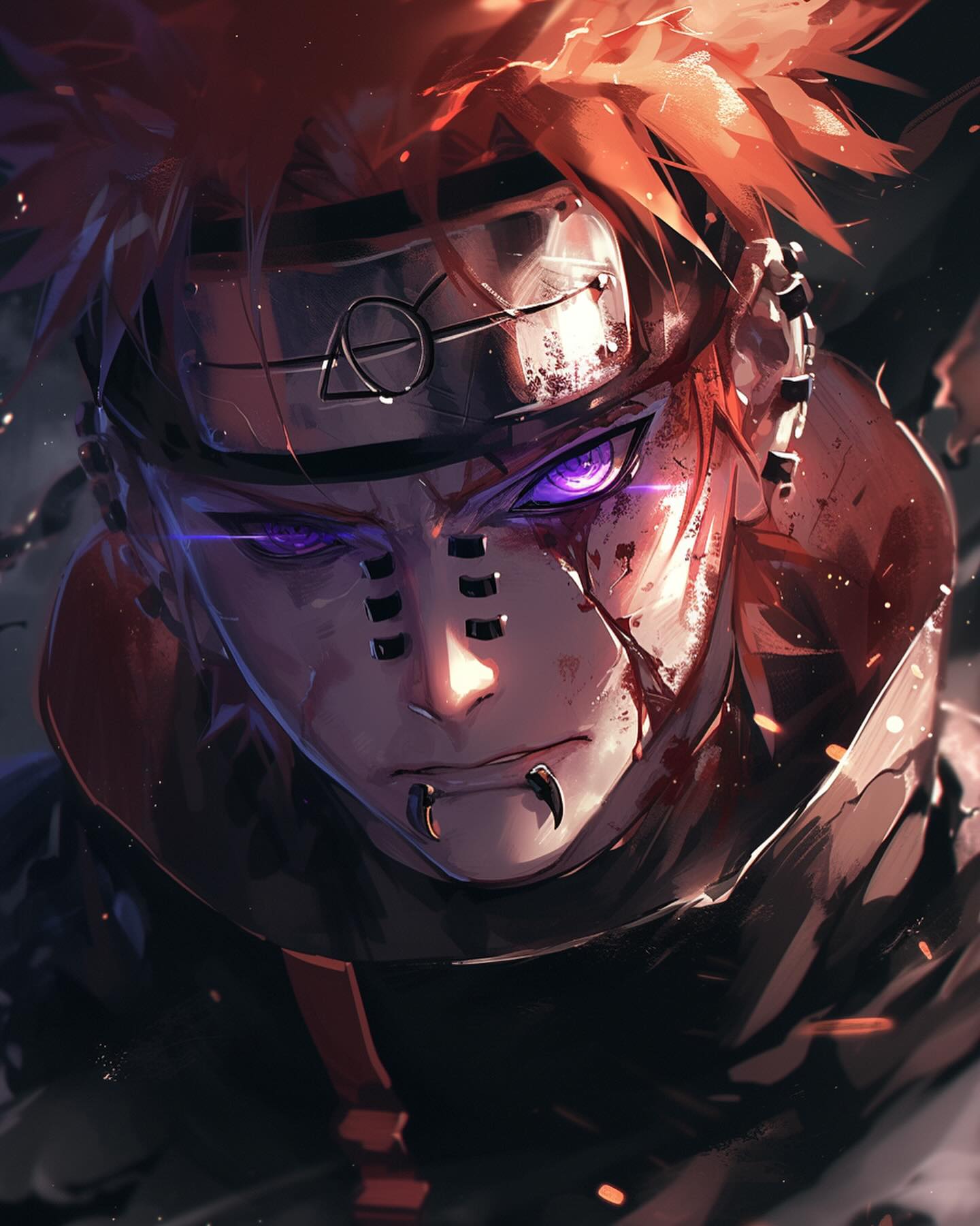 Naruto Anime Wallpaper - Pain 手機桌布
