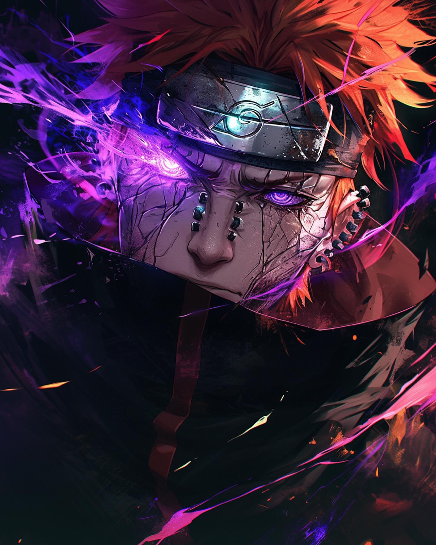 Naruto Anime Wallpaper - Pain 手機桌布