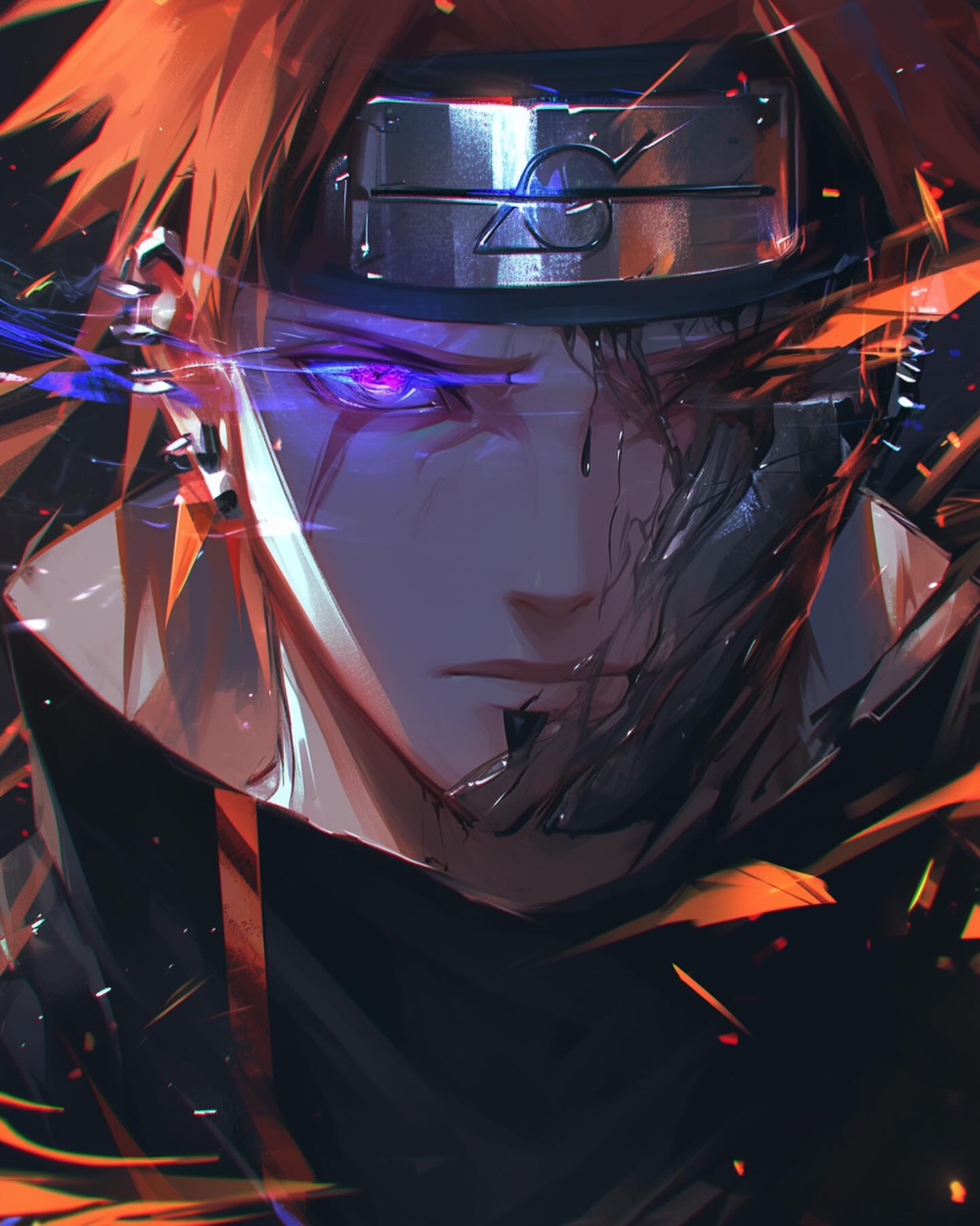 Naruto Anime Wallpaper - Pain 手機桌布