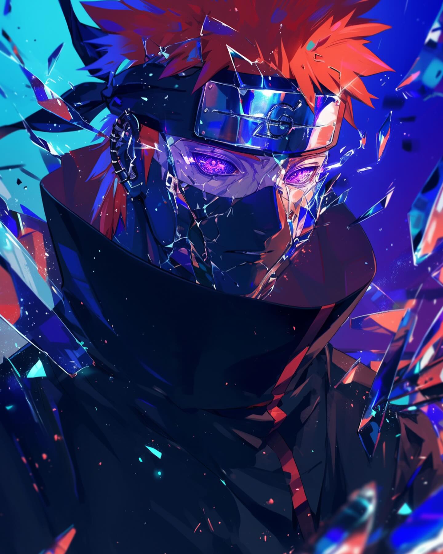 Naruto Anime Wallpaper - Pain 手機桌布