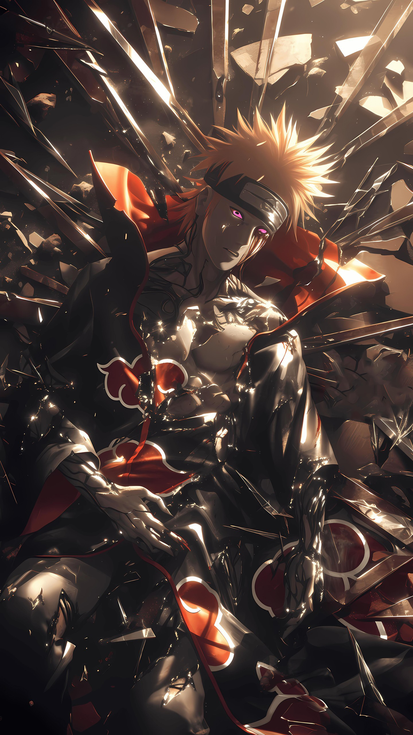Naruto Anime Wallpaper - Pain 手機桌布