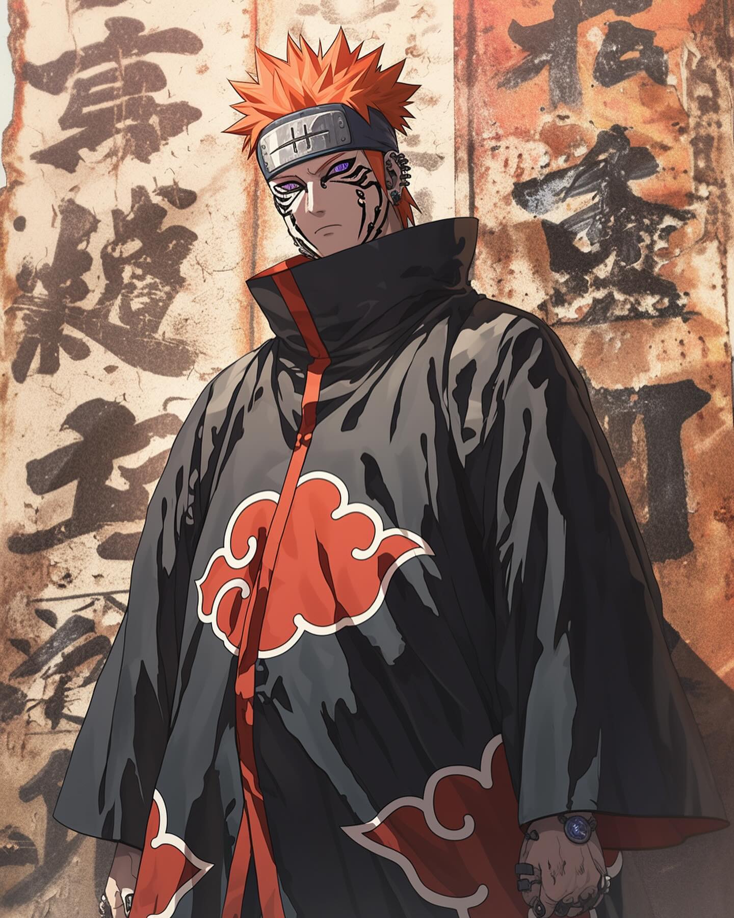 Naruto Anime Wallpaper - Pain 手機桌布