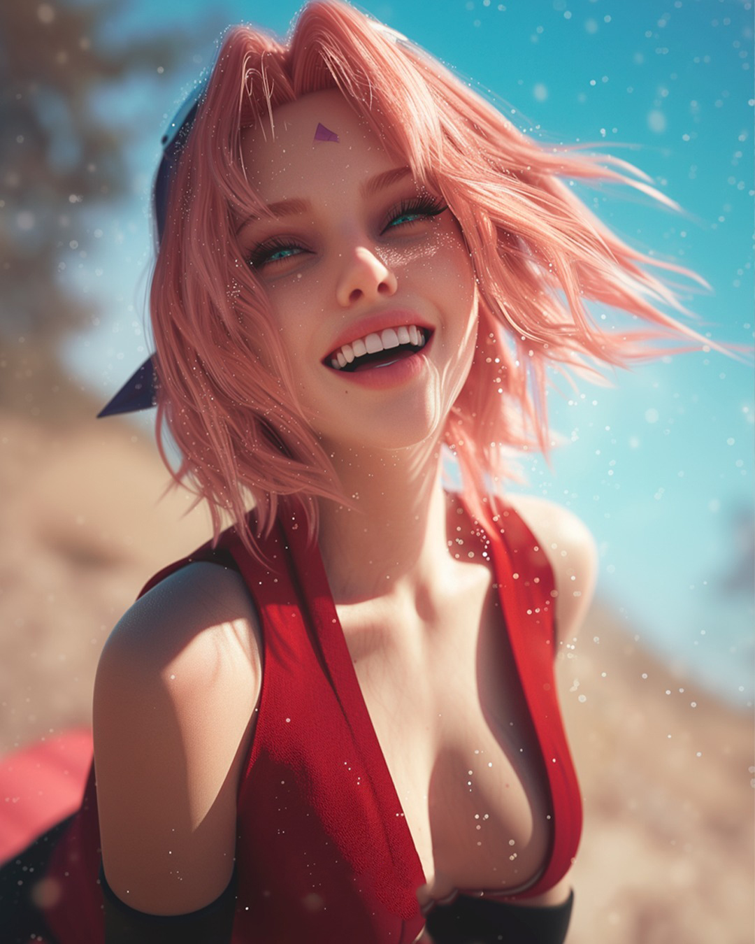 Naruto Anime Wallpaper - Sakura Haruno mobile wallpaper