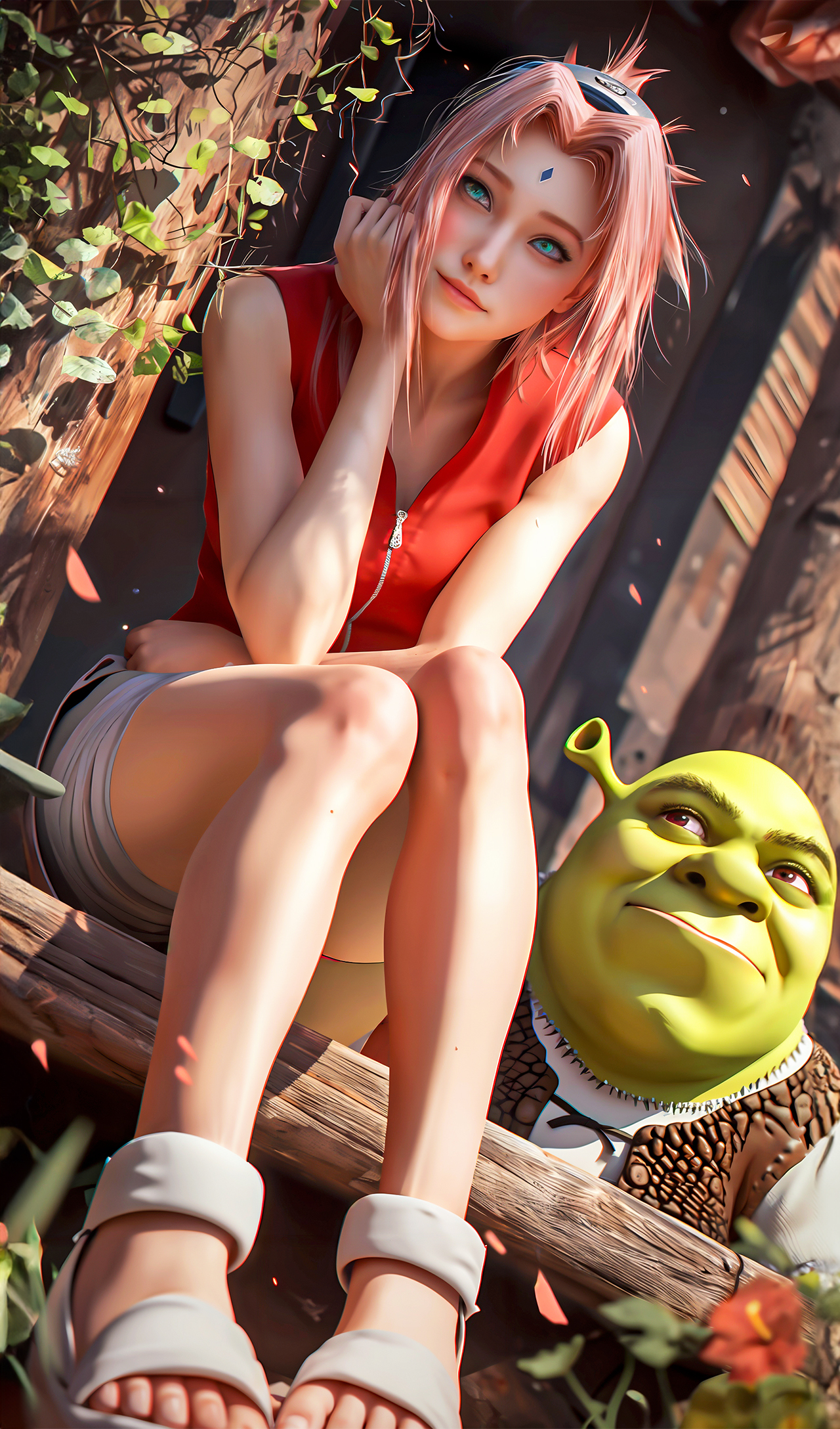 Naruto Anime Wallpaper - Sakura Haruno mobile wallpaper
