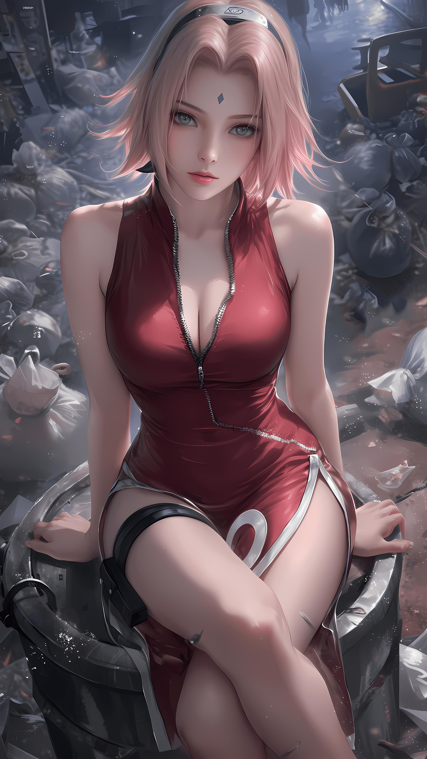 Naruto Anime Wallpaper - Sakura Haruno mobile wallpaper