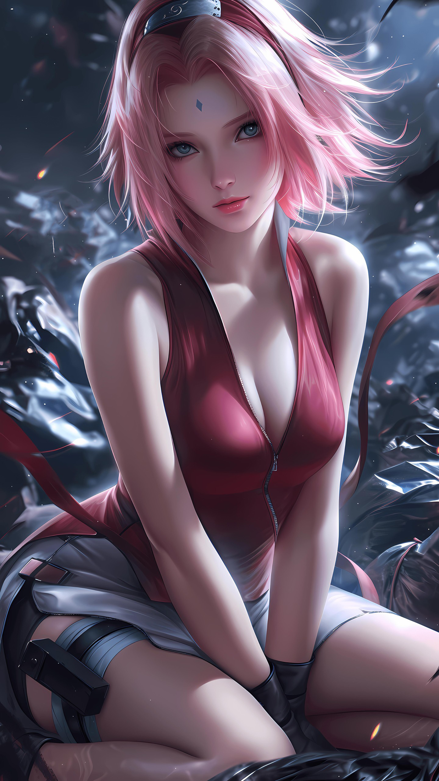 Naruto Anime Wallpaper - Sakura Haruno mobile wallpaper