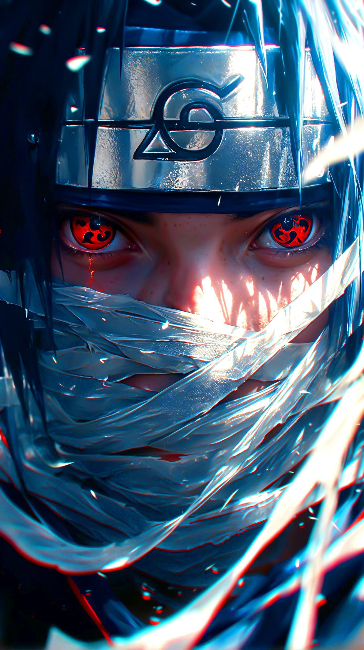 Naruto Anime Wallpaper - Sasuke Uchiha 手機桌布
