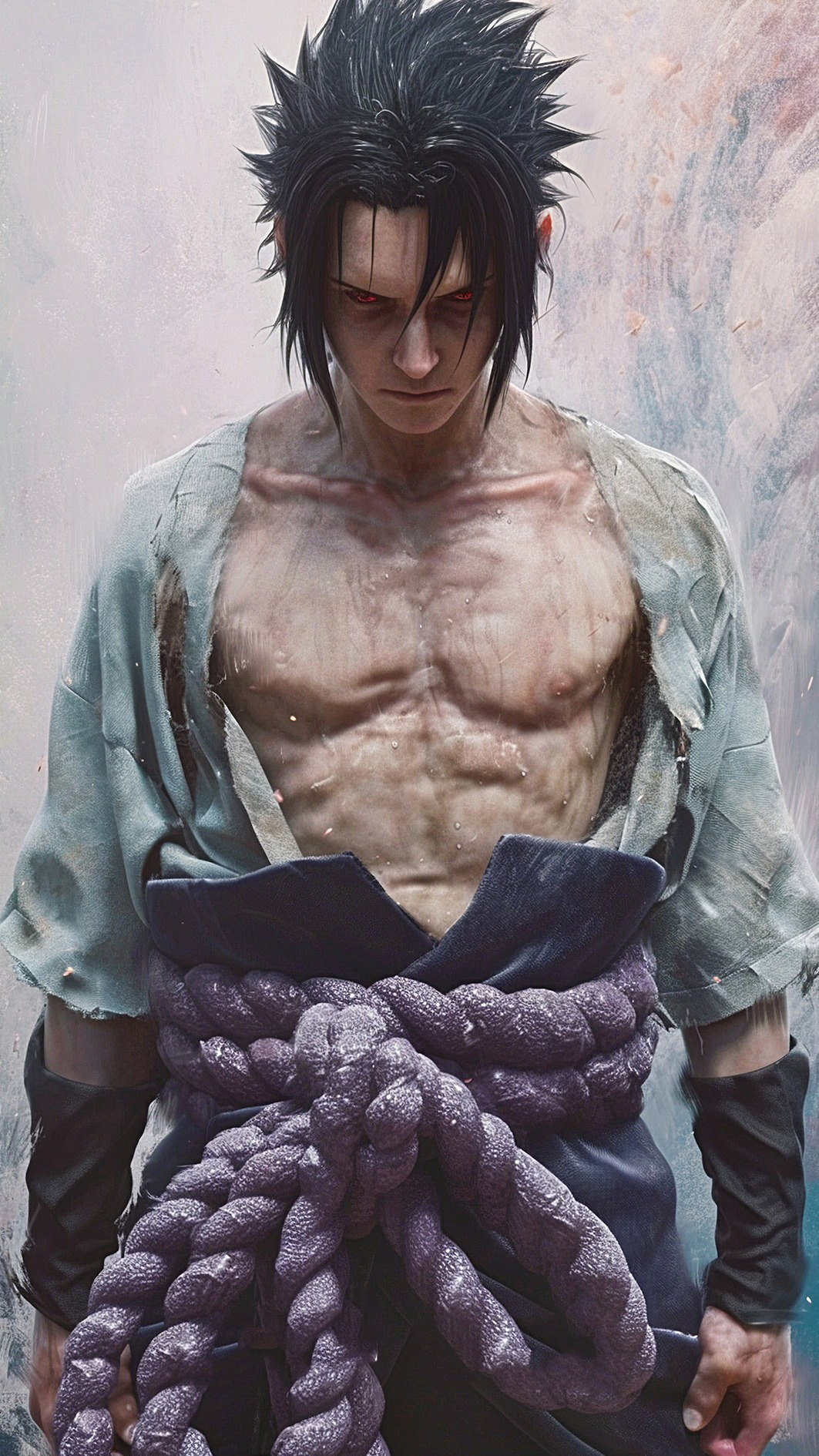 Naruto Anime Wallpaper - Sasuke Uchiha 手機桌布