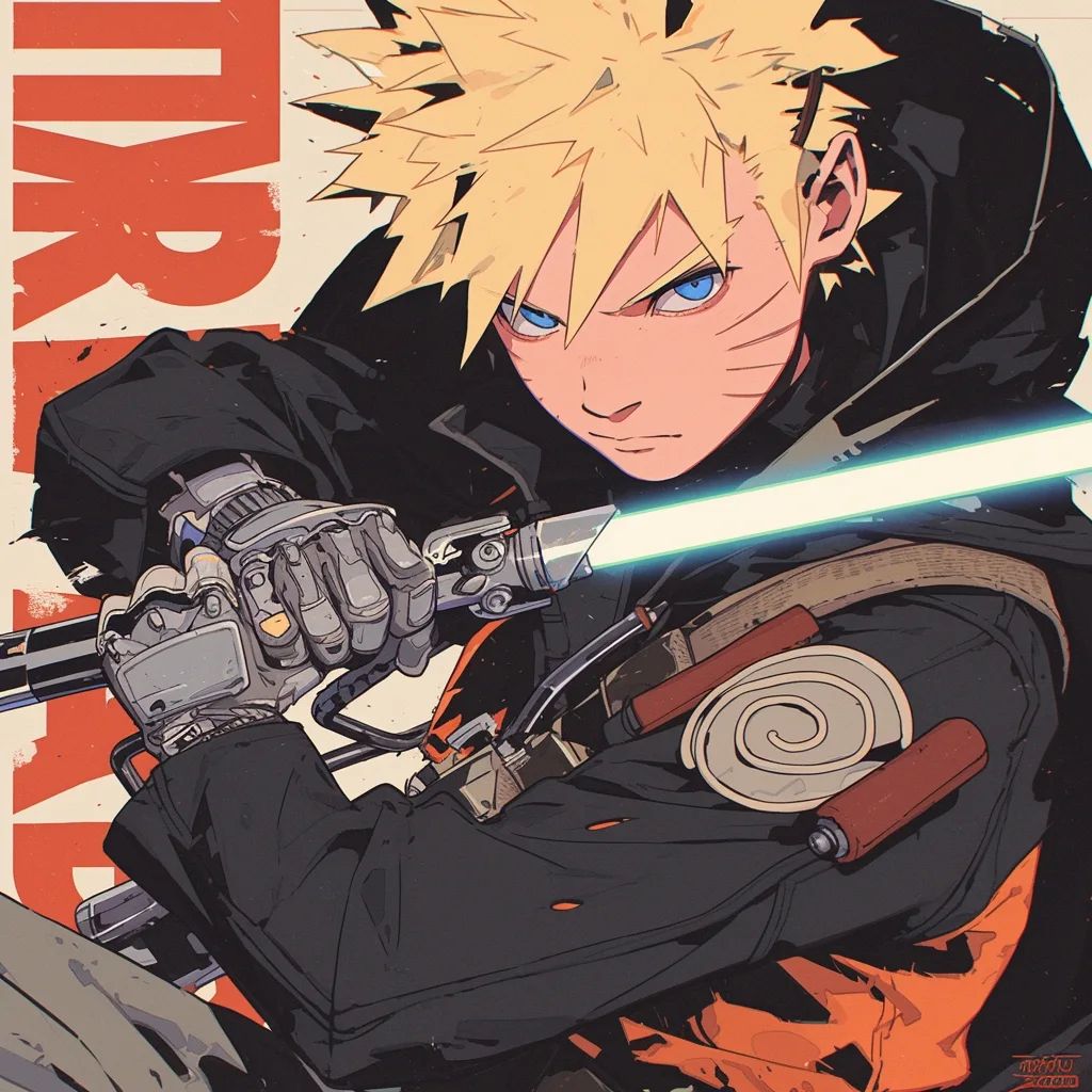 Naruto Anime Wallpaper - Minato Namikaze 手机壁纸