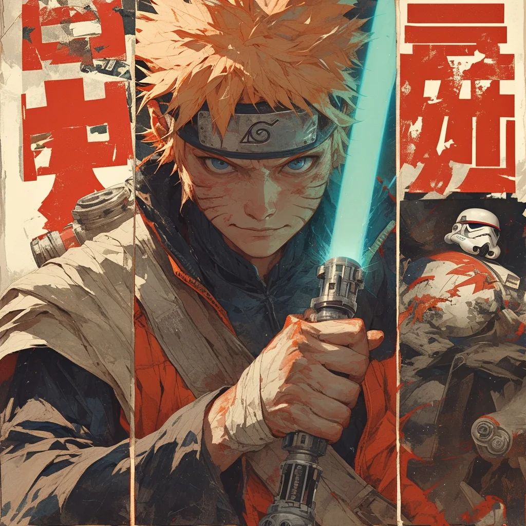 Naruto Anime Wallpaper - Minato Namikaze 手机壁纸
