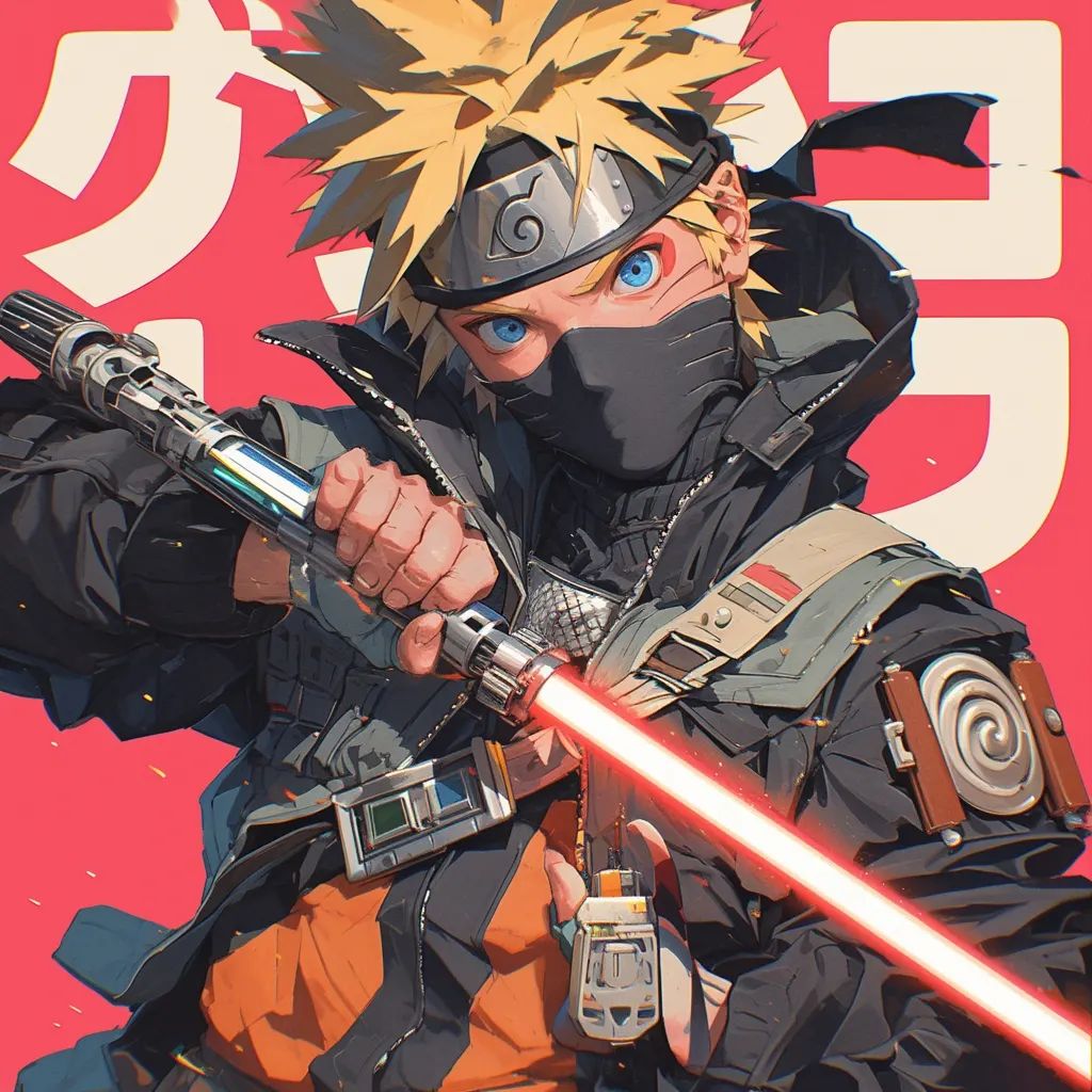 Naruto Anime Wallpaper - Minato Namikaze 手机壁纸