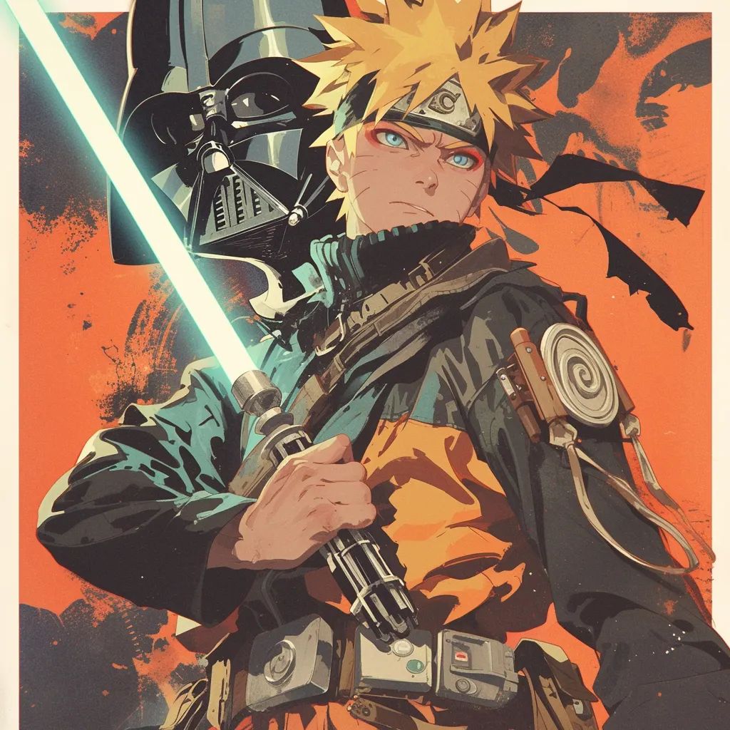 Naruto Anime Wallpaper - Minato Namikaze 手机壁纸