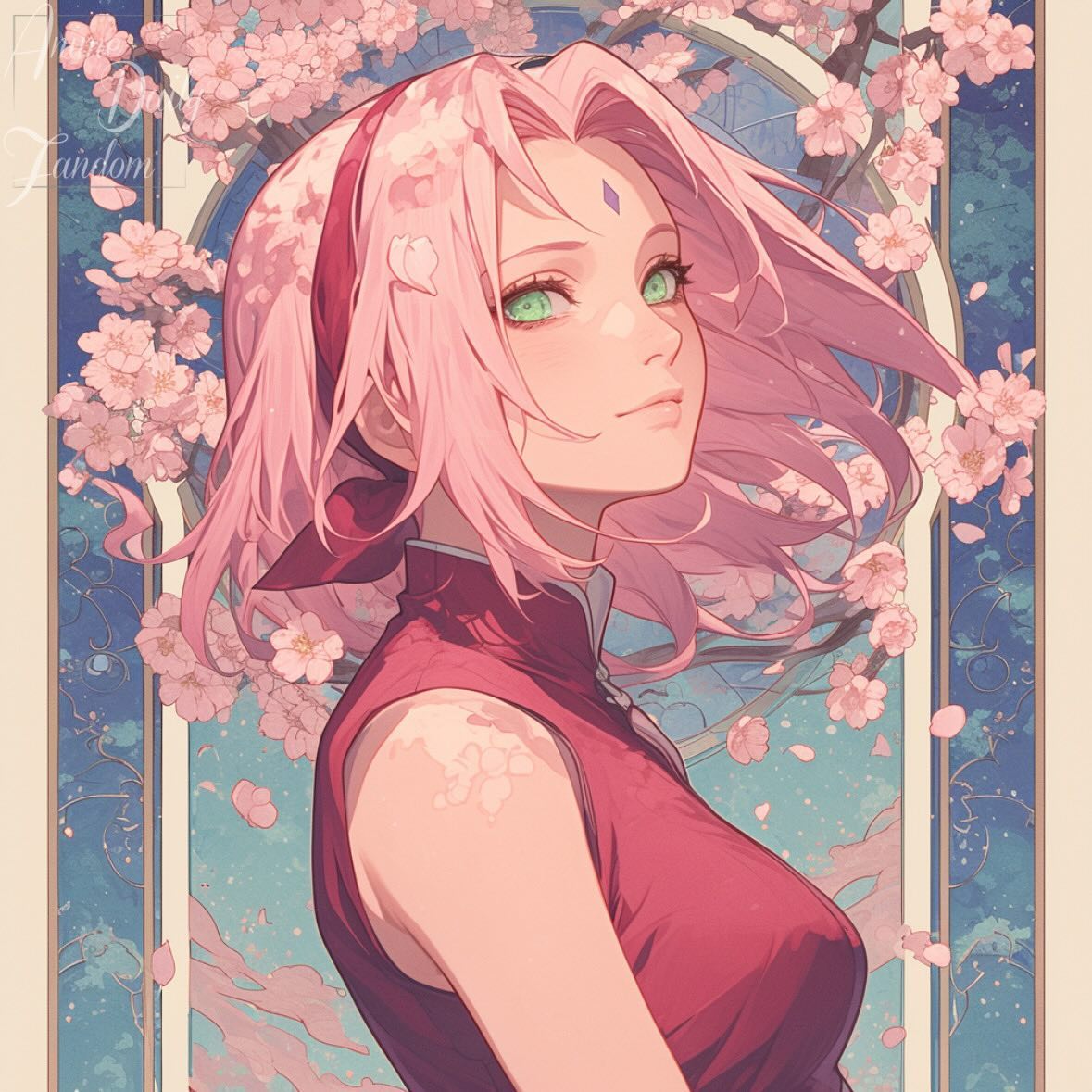 Naruto Anime Wallpaper - Sakura Haruno mobile wallpaper