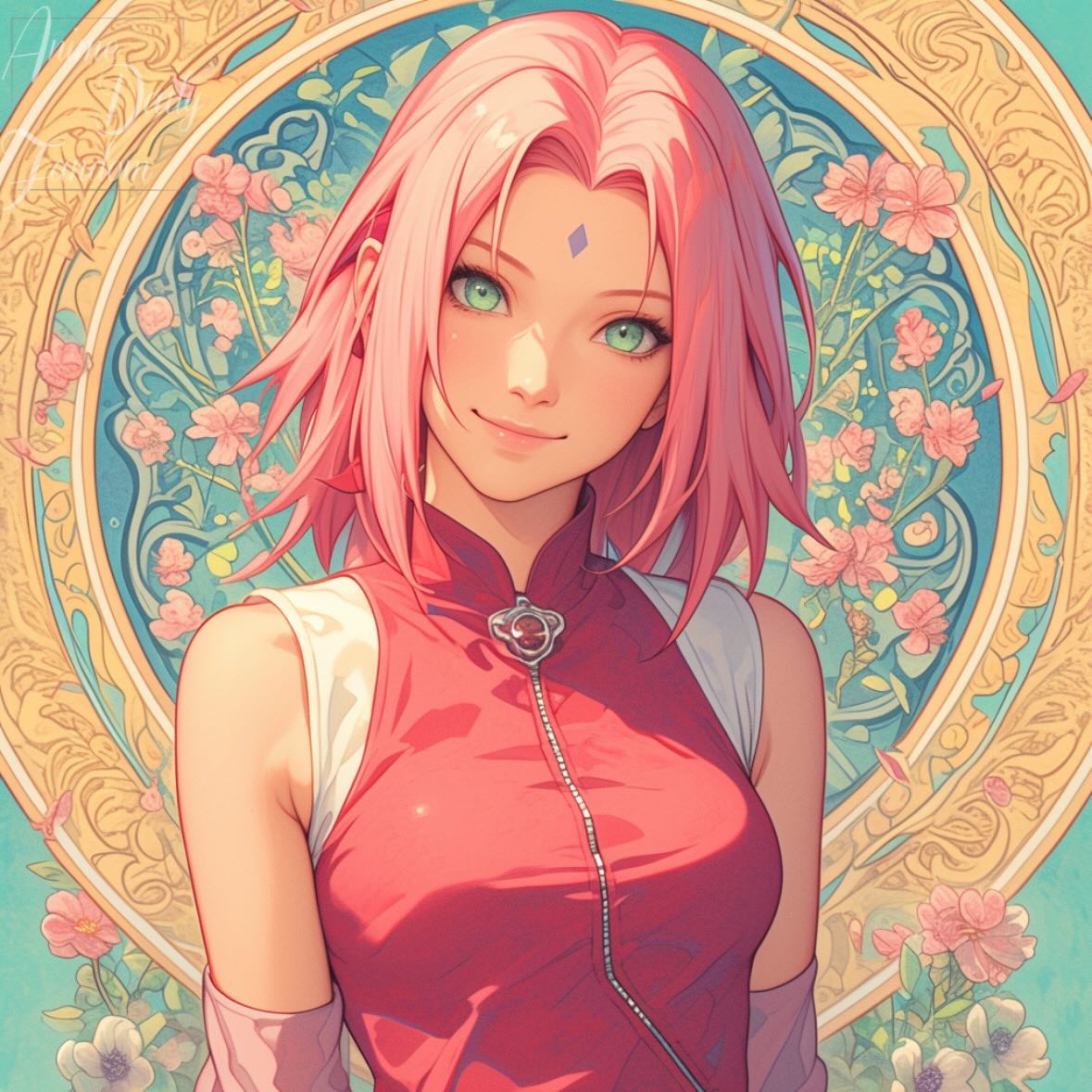 Naruto Anime Wallpaper - Sakura Haruno mobile wallpaper