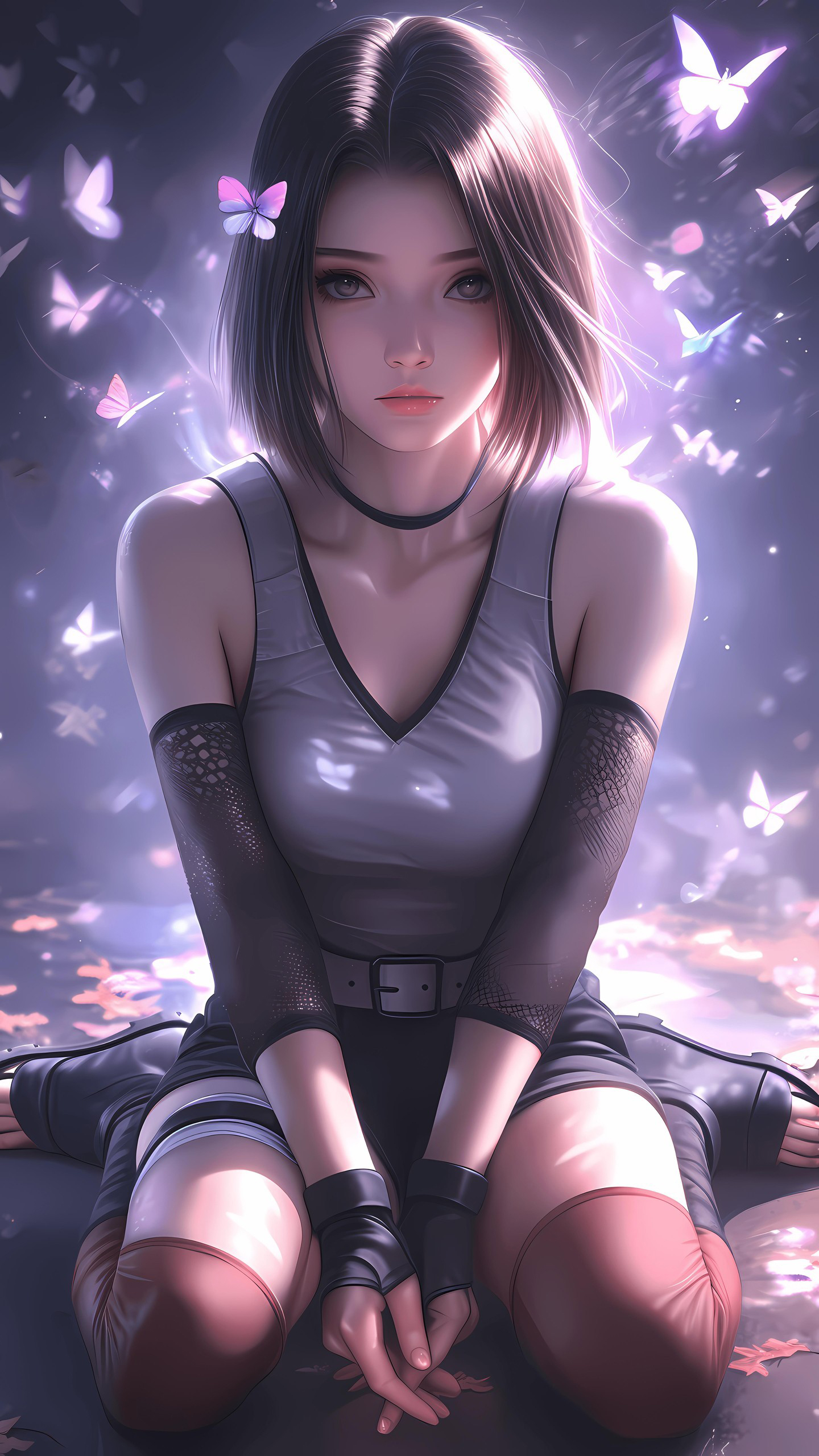 Naruto Anime Wallpaper - Tenten 手机壁纸