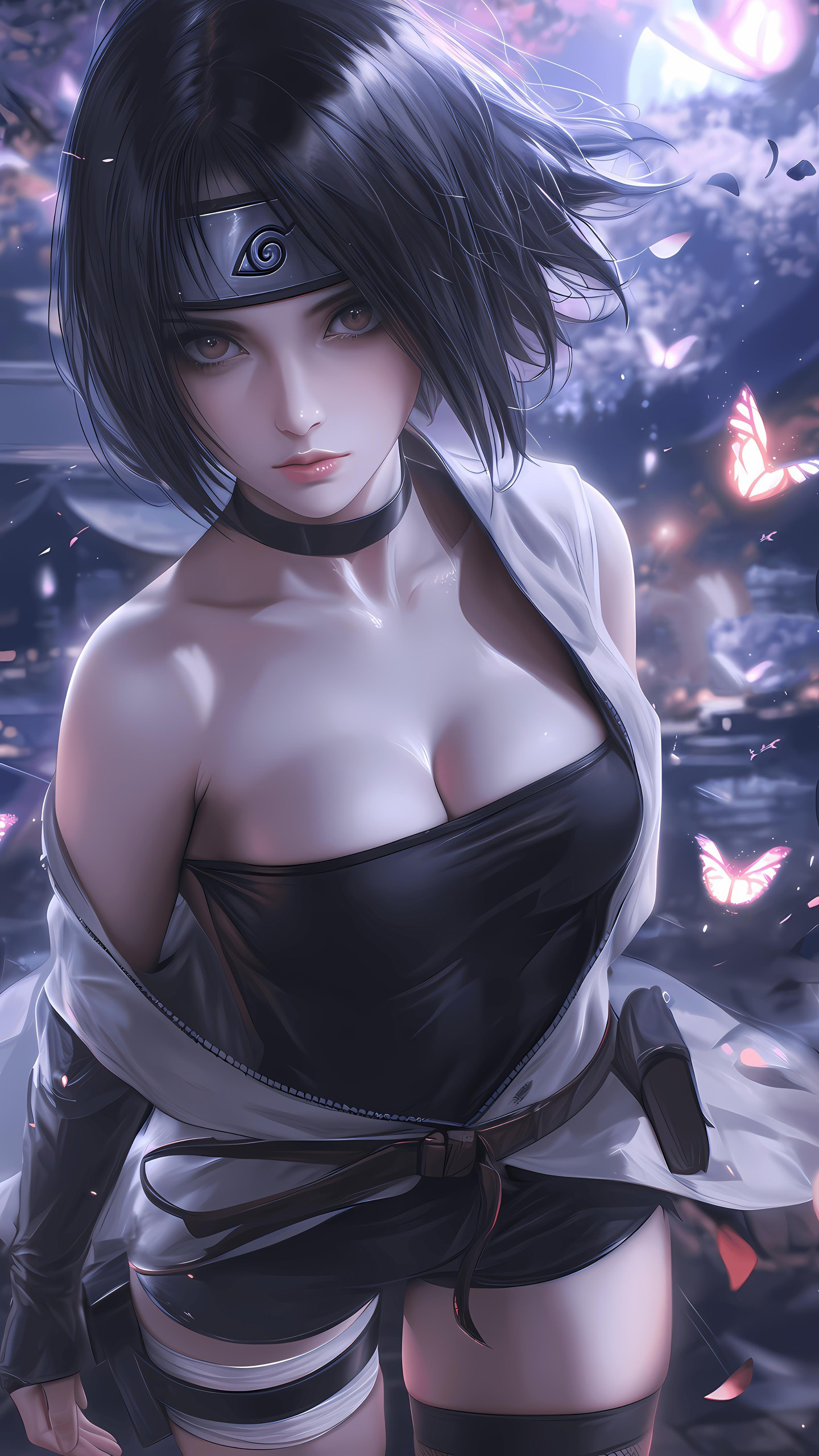 Naruto Anime Wallpaper - Tenten 手机壁纸